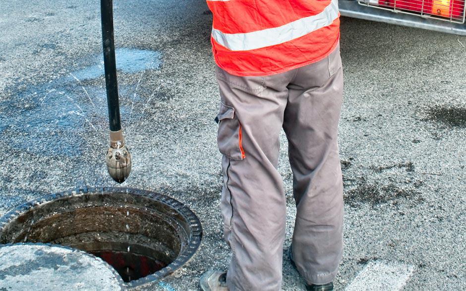canalisation egout Mantes-la-Ville