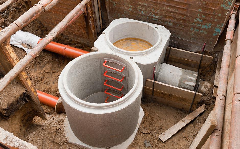 canalisation egout Mantes-la-Ville